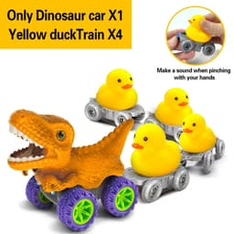 image-TONERJU Dinosaur Race Track Set - Endless Fun & Creative Play for Kids