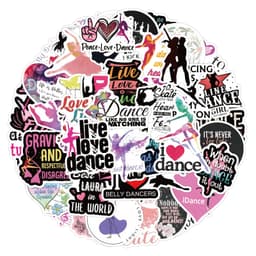 image-Hizxj PVC 5cm Innovative Dance Accessory for Laptops & Skateboards