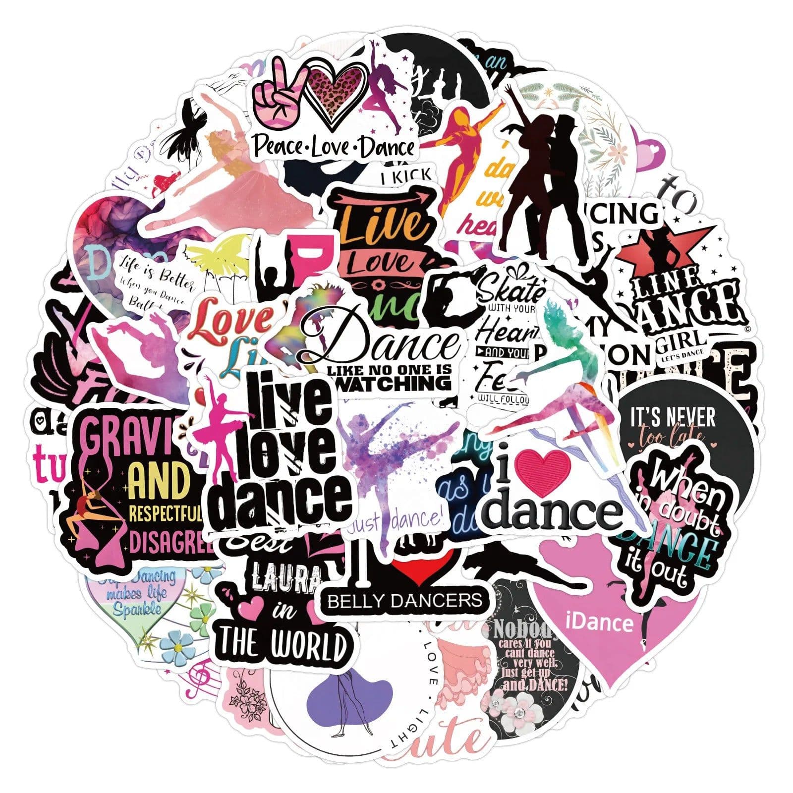image-Hizxj PVC 5cm Innovative Dance Accessory for Laptops & Skateboards