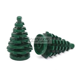image-MARUMINE Small Spruce Tree Building Block Accessories Pack of 10