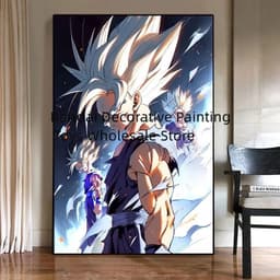 image-Dragon Ball High-Quality Canvas Art Poster - Perfect Wall Decor