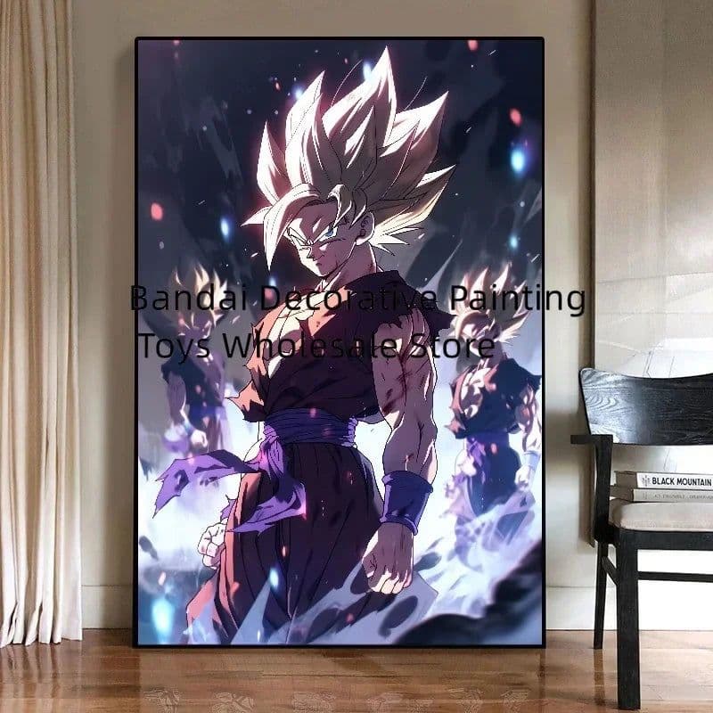 image-Dragon Ball High-Quality Canvas Art Poster - Perfect Wall Decor