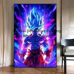 image-Dragon Ball High-Quality Canvas Art Poster - Perfect Wall Decor