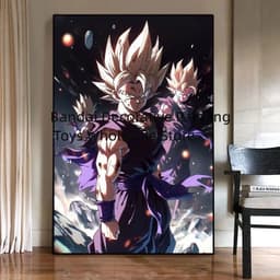image-Dragon Ball High-Quality Canvas Art Poster - Perfect Wall Decor