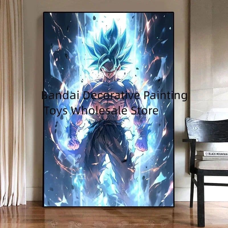 image-Dragon Ball High-Quality Canvas Art Poster - Perfect Wall Decor