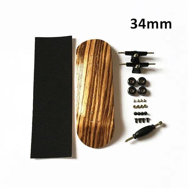 image-Finger Skateboard Set - 34mm Canadian Maple Deck | Perfect for Enthusiasts