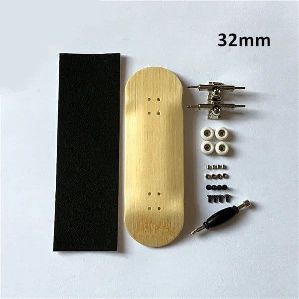 image-Finger Skateboard Set - 34mm Canadian Maple Deck | Perfect for Enthusiasts