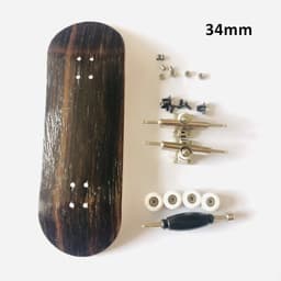 image-Finger Skateboard Set - 34mm Canadian Maple Deck | Perfect for Enthusiasts