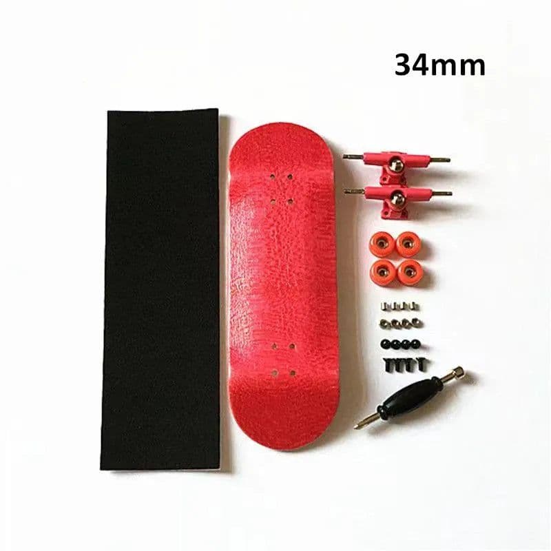 image-Finger Skateboard Set - 34mm Canadian Maple Deck | Perfect for Enthusiasts