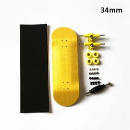 image-Finger Skateboard Set - 34mm Canadian Maple Deck | Perfect for Enthusiasts