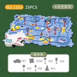image-Electric Tram 3D Puzzle - Build & Create Fun City Scene for Ages 14+