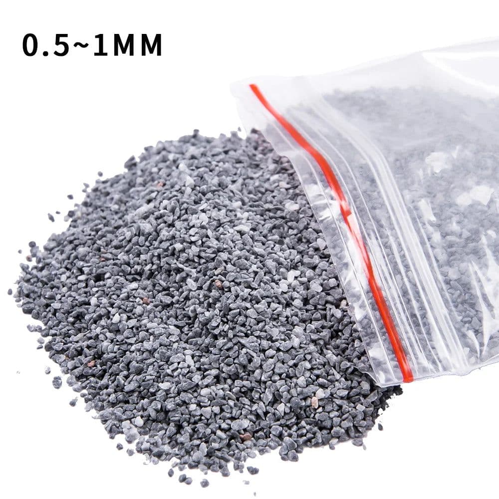 image-TERAYSUN 0.5-3MM Crushed Stone Roadbed Diorama Kits for Model Railway