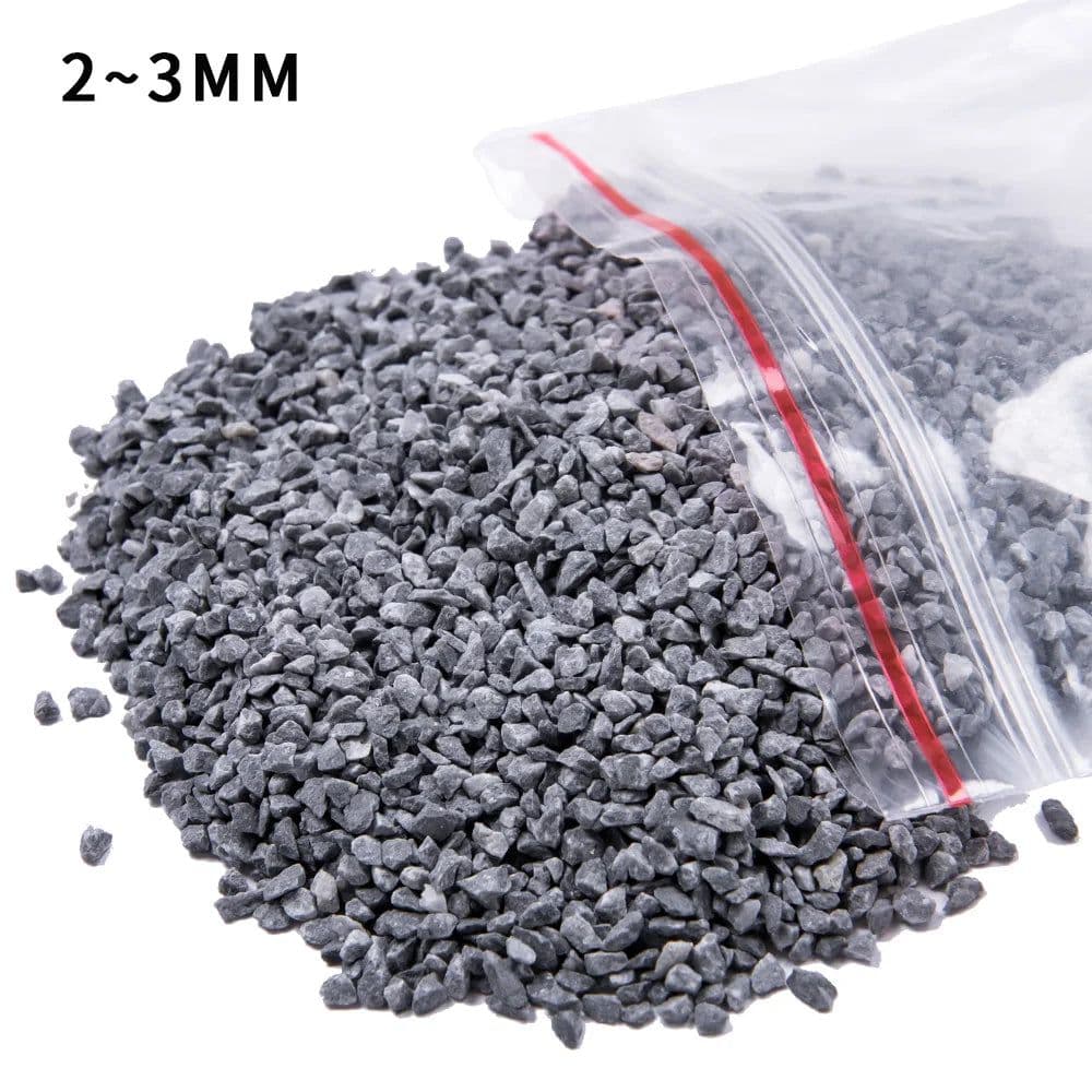 image-TERAYSUN 0.5-3MM Crushed Stone Roadbed Diorama Kits for Model Railway
