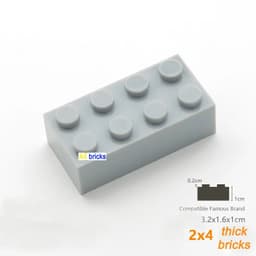 image-JIAJIALE Self-Locking Building Blocks - Durable Plastic, Fun for Ages 18+