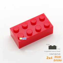 image-JIAJIALE Self-Locking Building Blocks - Durable Plastic, Fun for Ages 18+