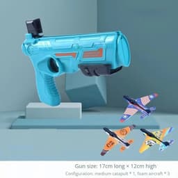 image-SONGYI Ejection Plane Toy - Battery-Free Fun for Outdoor Play