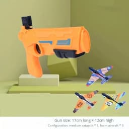 image-SONGYI Ejection Plane Toy - Battery-Free Fun for Outdoor Play