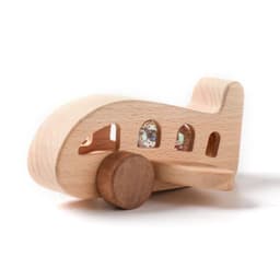 image-Baby Carrier Beech Wood Dinosaur Car Teether - Educational Toy for Children