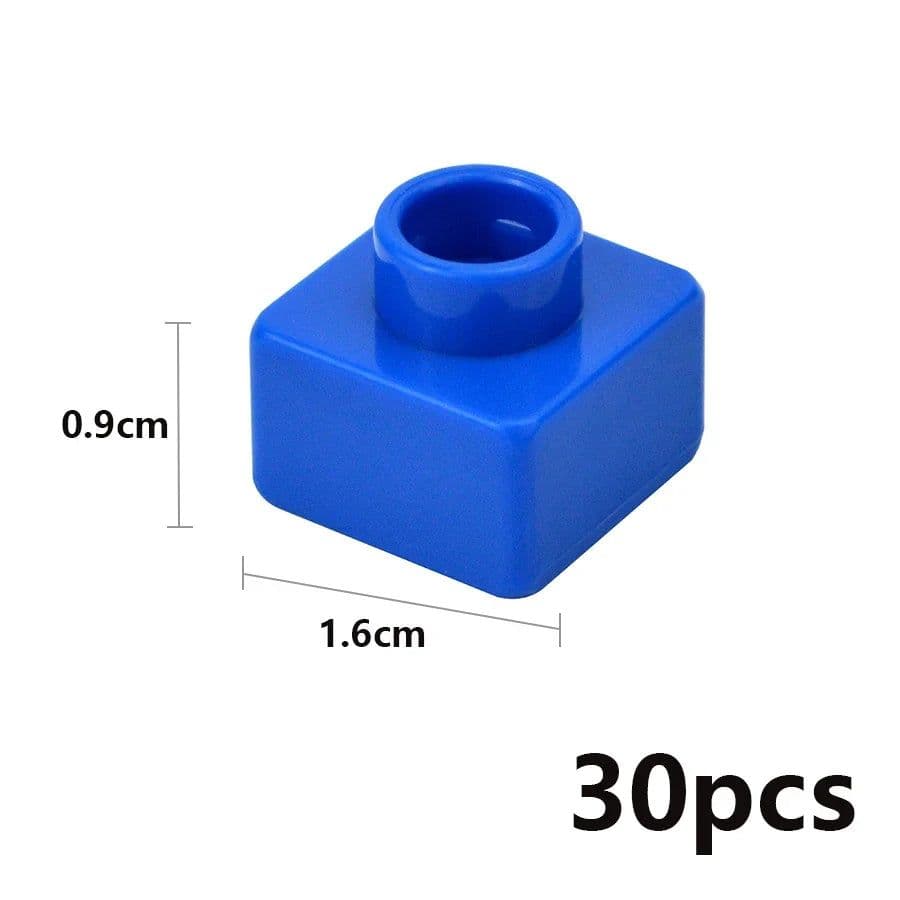 image-DUOP 30Pcs Big Size Thin Building Blocks for Creative DIY Construction