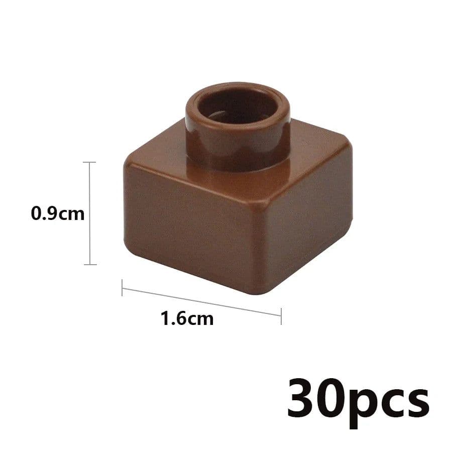image-DUOP 30Pcs Big Size Thin Building Blocks for Creative DIY Construction