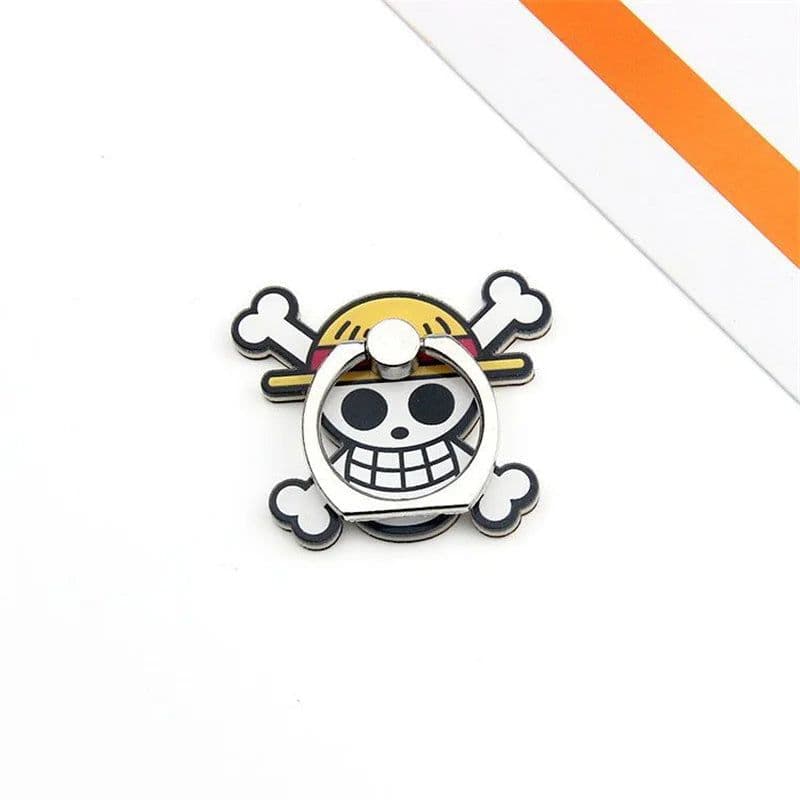 image-Bandai One Piece Luffy Finger Ring Mobile Holder - Fun & Functional Stand