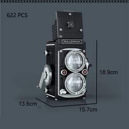 image-XiZAi 3D Mini Block Digital SLR Camera Creative Building Toy for Kids