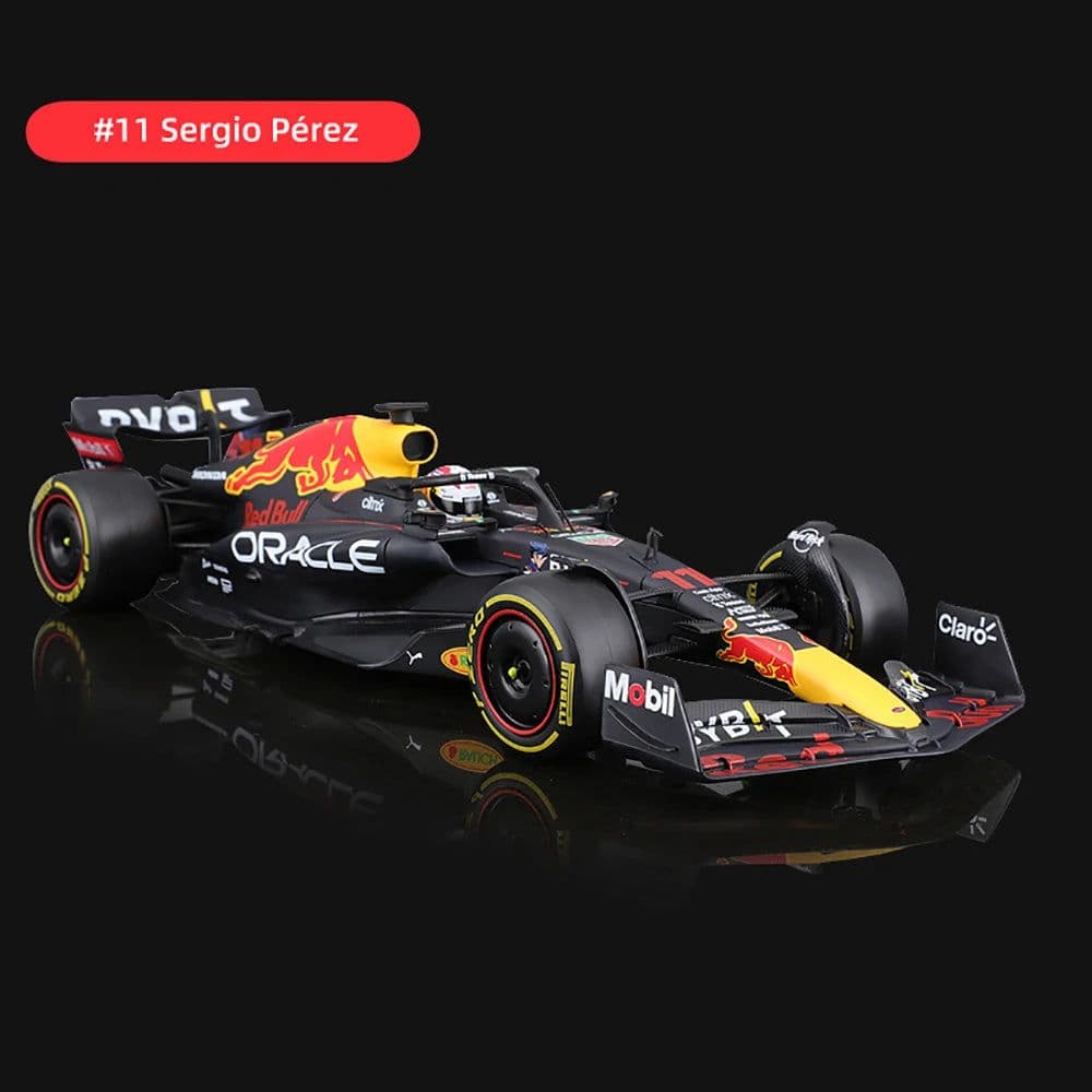 image-Bburago 1:24 Red Bull F1 Model Car - High Quality Diecast Collectible