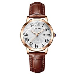 image-CHENXI Quartz Watch - Stylish Leather Band for Everyday Use