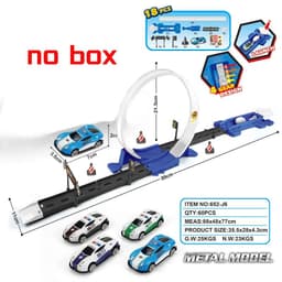 image-CONUSEA Alloy Metal Race Car - Engaging Track Play for Ages 14+