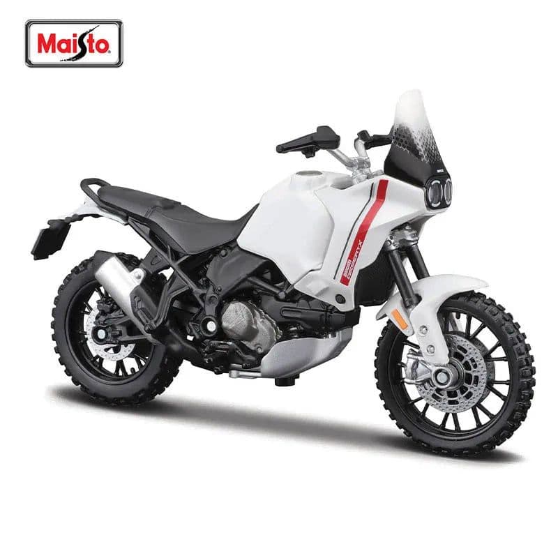 image-Maisto Ducati Motorcycle Model - Die-Cast Metal, 1:18 Scale Collectible