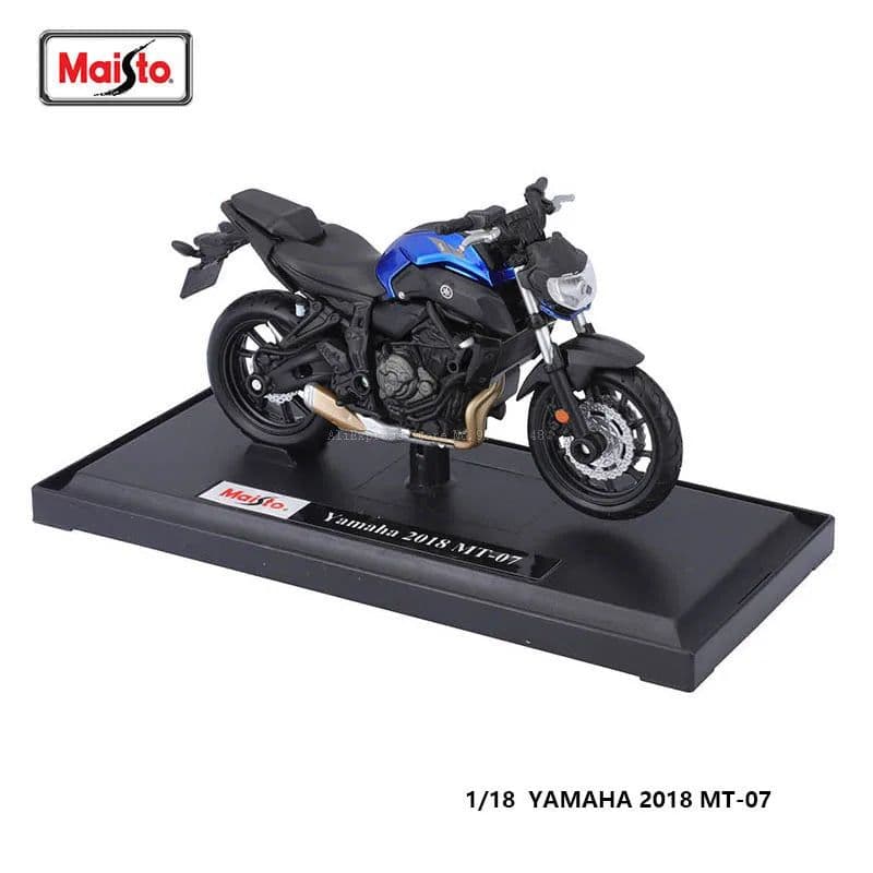 image-Maisto Yamaha Motorcycle 1:18 Scale Diecast Model - Realistic & Fun Toy