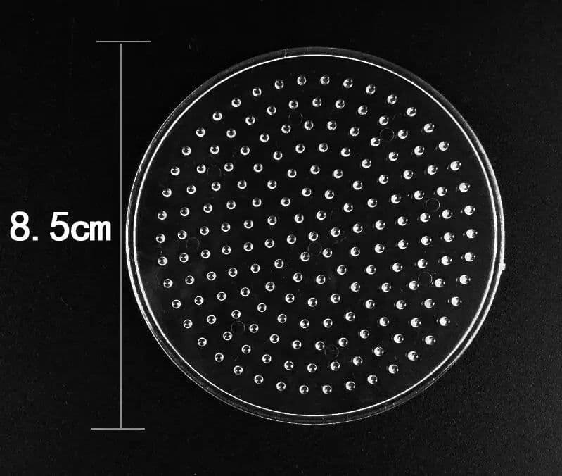 image-Yantjouet Transparent Pegboard for 5mm Hama Beads - DIY Pixel Art Tool