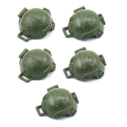 image-Riot Police Helmet Building Blocks - Educational DIY Toy for Ages 14+