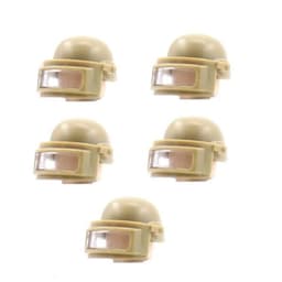 image-Riot Police Helmet Building Blocks - Educational DIY Toy for Ages 14+