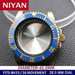 image-Dwayne Campbell Stainless Steel Watch Case - Durable & Stylish Accessory