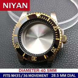 image-Dwayne Campbell Stainless Steel Watch Case - Durable & Stylish Accessory