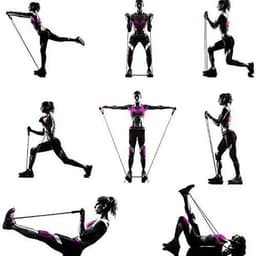 image-Durable Resistance Bands with Handles for Strength Training at Home