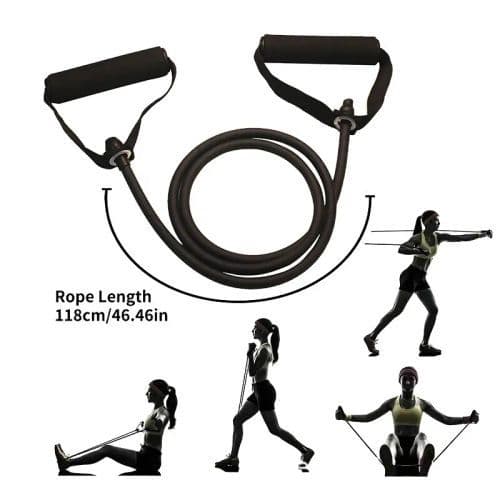 image-Durable Resistance Bands with Handles for Strength Training at Home