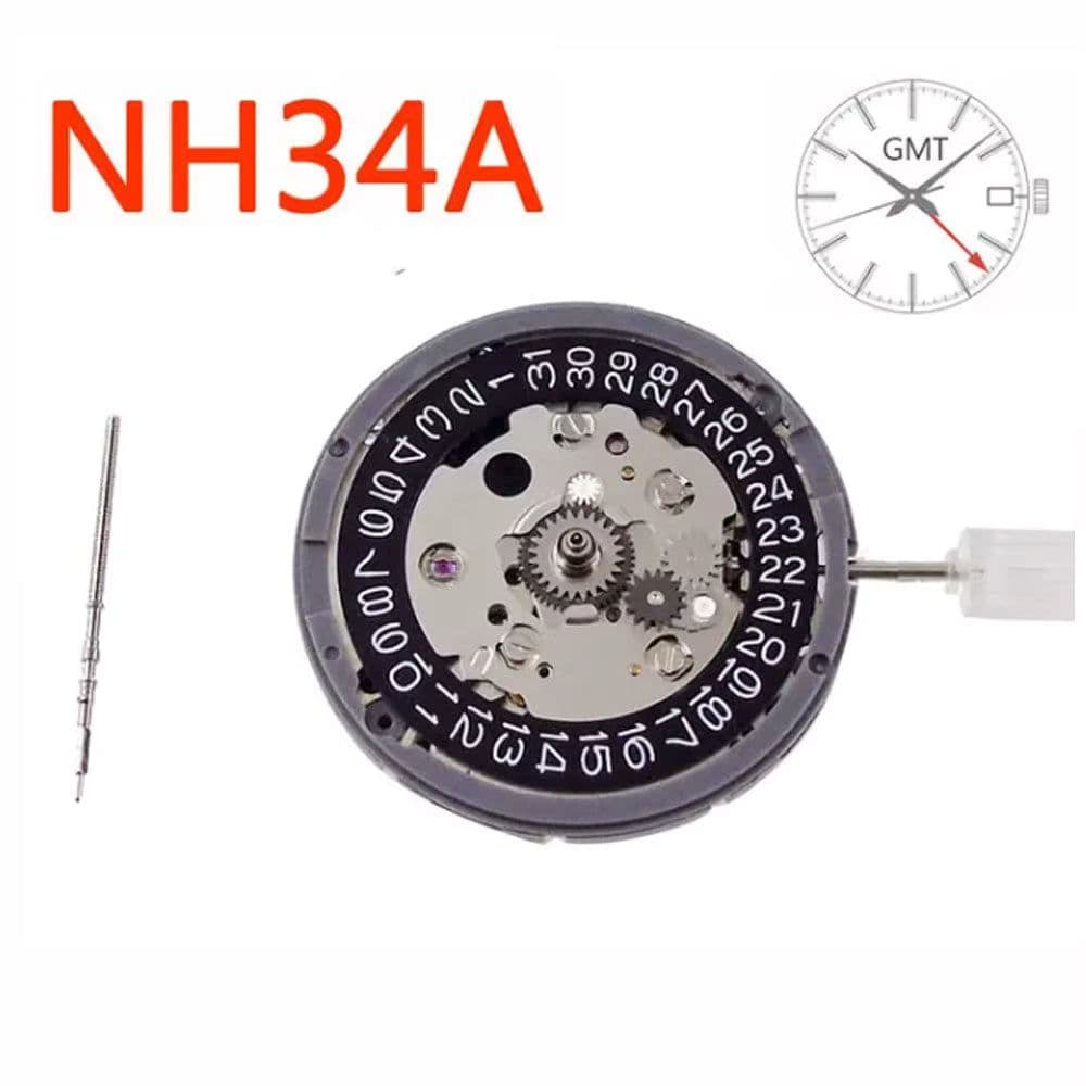 image-Tandorio NH35 Automatic Movement - Reliable Repair Tool for Timepieces