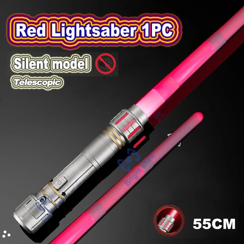 image-Bright Shell Retractable Laser Sword - Fun Light for Cosplay & Play