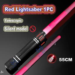 image-Bright Shell Retractable Laser Sword - Fun Light for Cosplay & Play