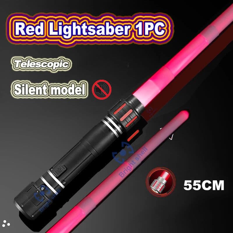 image-Bright Shell Retractable Laser Sword - Fun Light for Cosplay & Play