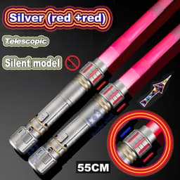 image-Bright Shell Retractable Laser Sword - Fun Light for Cosplay & Play