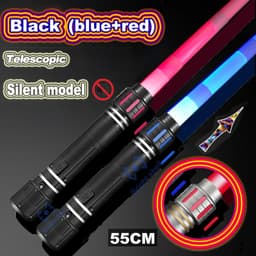 image-Bright Shell Retractable Laser Sword - Fun Light for Cosplay & Play