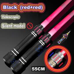 image-Bright Shell Retractable Laser Sword - Fun Light for Cosplay & Play