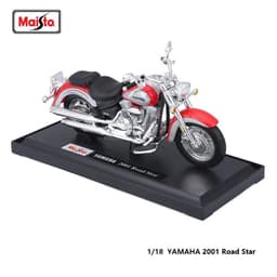 image-Maisto Yamaha Motorcycle 1:18 Scale Diecast Model - Realistic & Fun Toy