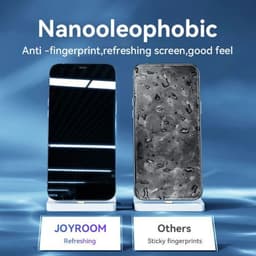 image-Joyroom Military-Grade Tempered Glass for iPhone 15 Pro Max Protection