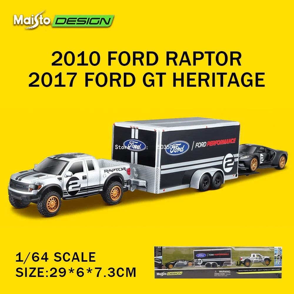 image-Maisto Design Tow & Go - Die-Cast Model - Fun 1:64 Toy Vehicle