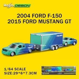 image-Maisto Design Tow & Go - Die-Cast Model - Fun 1:64 Toy Vehicle