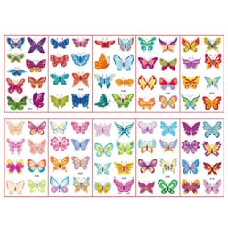 image-Monssjay Children's Tattoo Stickers - Fun Designs for Creative Play